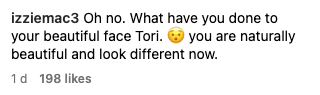 tori adams negative appearance comments mafs